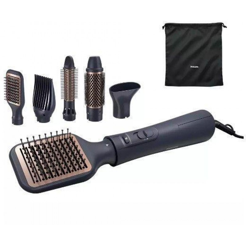 Philips Ηλεκτρική Βούρτσα Airstyler για Ίσιωμα και Μπούκλες 1000W